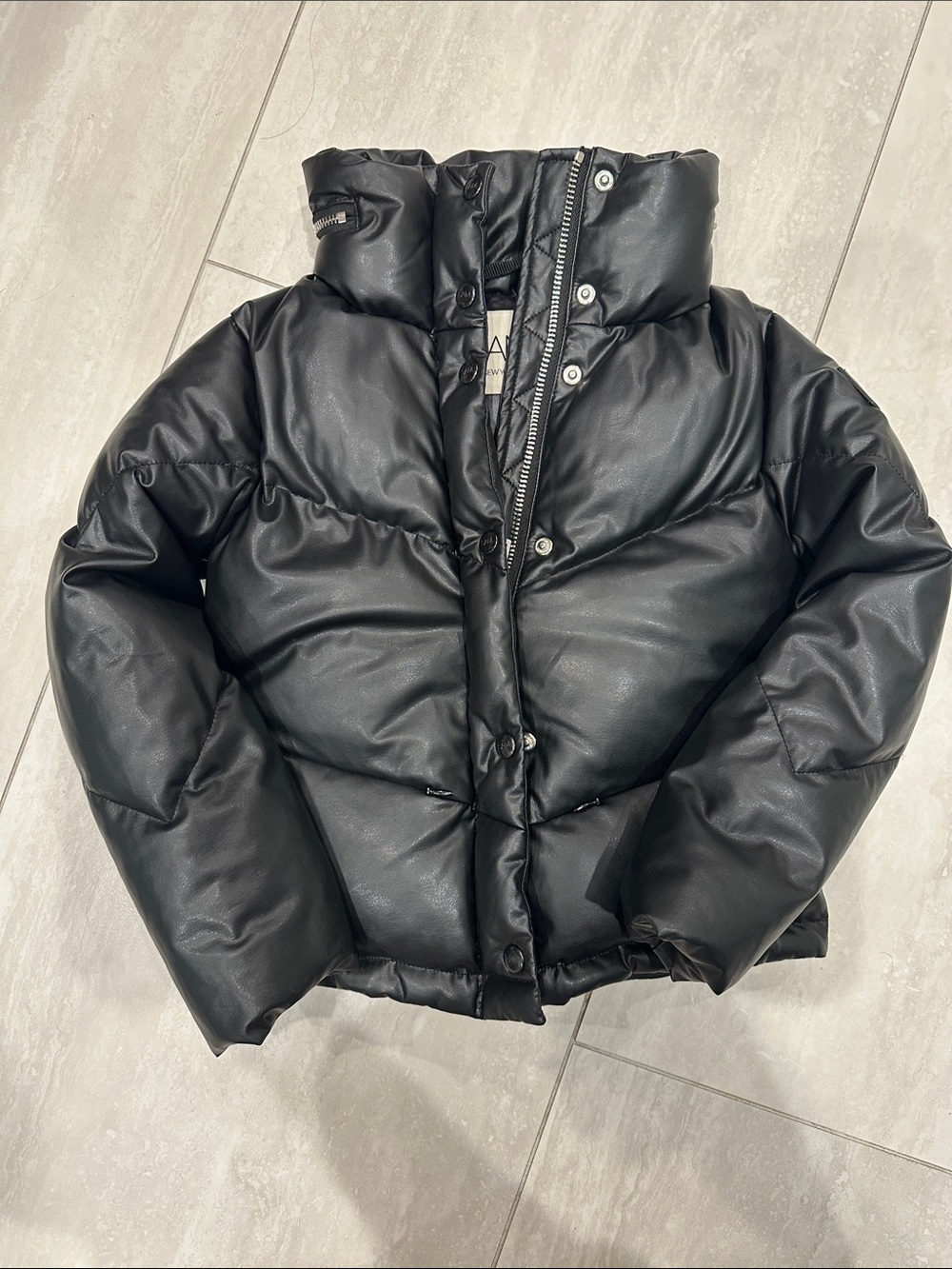 SAM. Kids Black Puffy Puffer Jacket